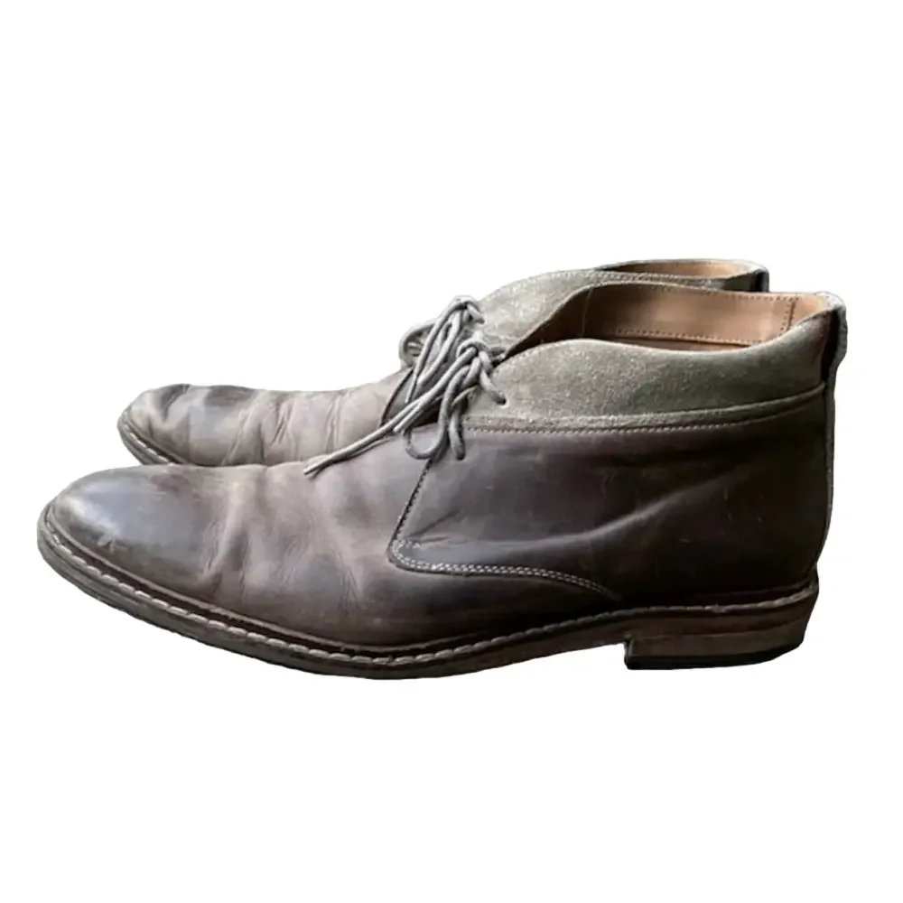 Cole Haan Williams Chukka II Dress Boot Men’s size 12 Brown Leather & Suede City